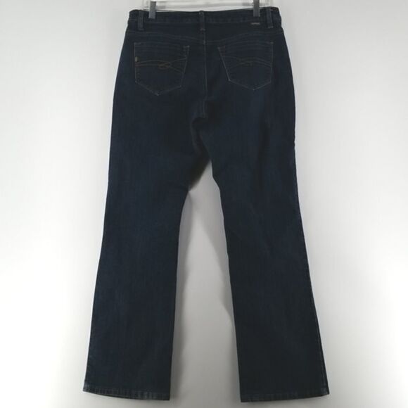 Santana Jeans Women's Size10x32 Washed Blue Front Button Zipper Closure 5 Pocket - Picture 4 of 9